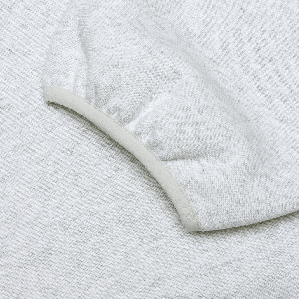 Cotton Fleece Crewneck - Light Heather Grey