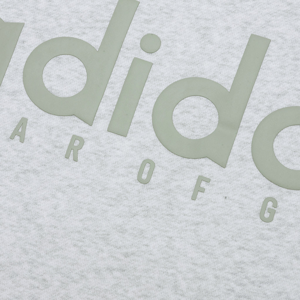 Cotton Fleece Crewneck - Light Heather Grey