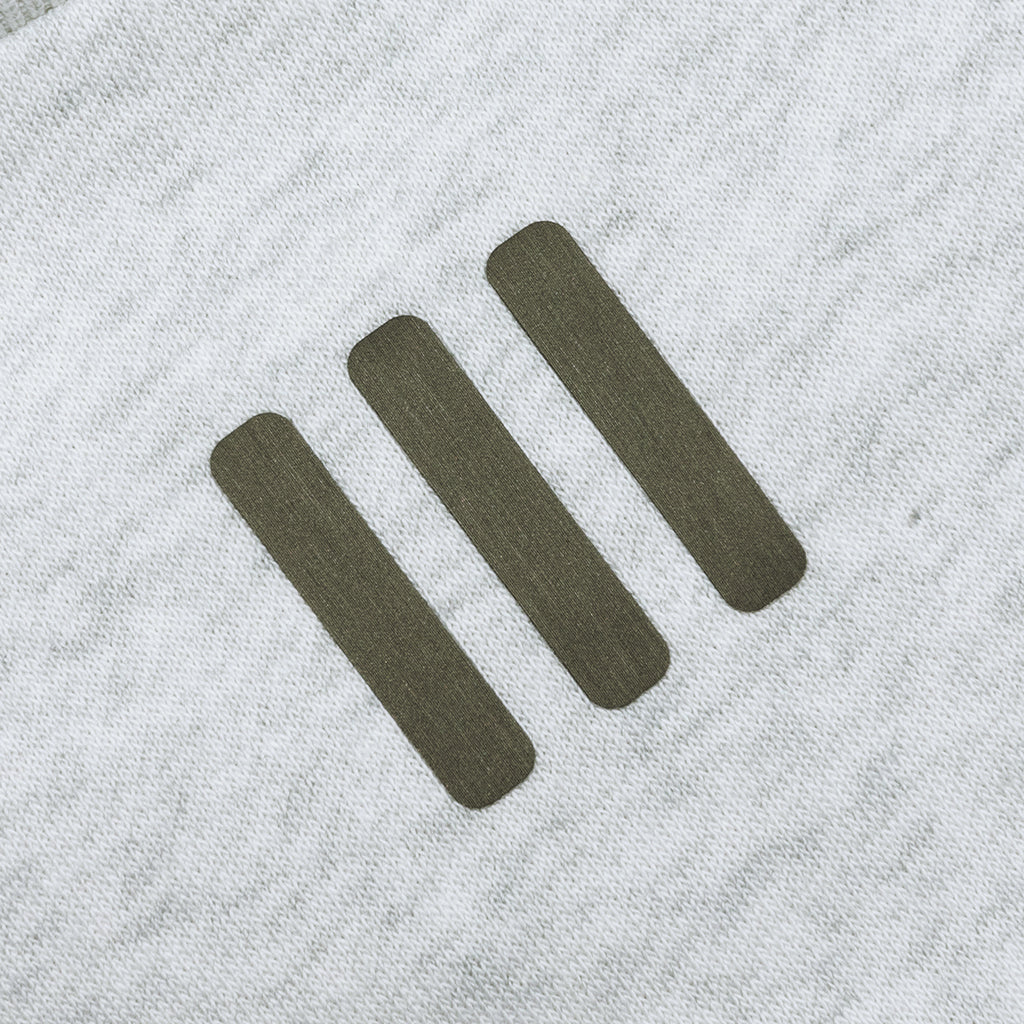 Cotton Fleece Crewneck - Light Heather Grey