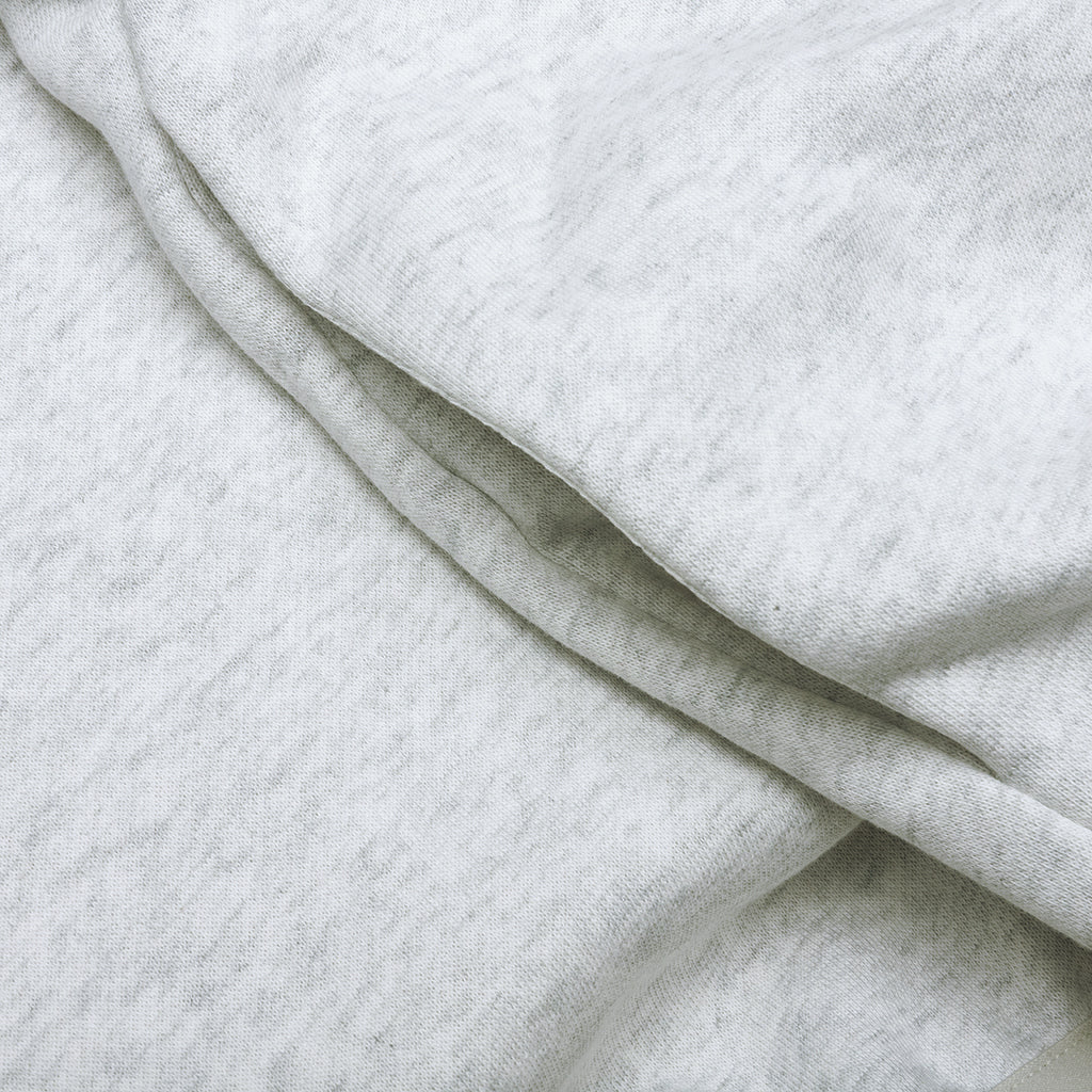 Cotton Fleece Crewneck - Light Heather Grey
