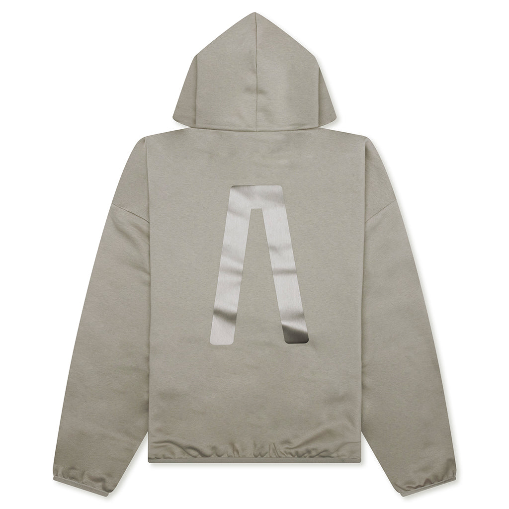 Cotton Fleece Hoodie - Putty Beige