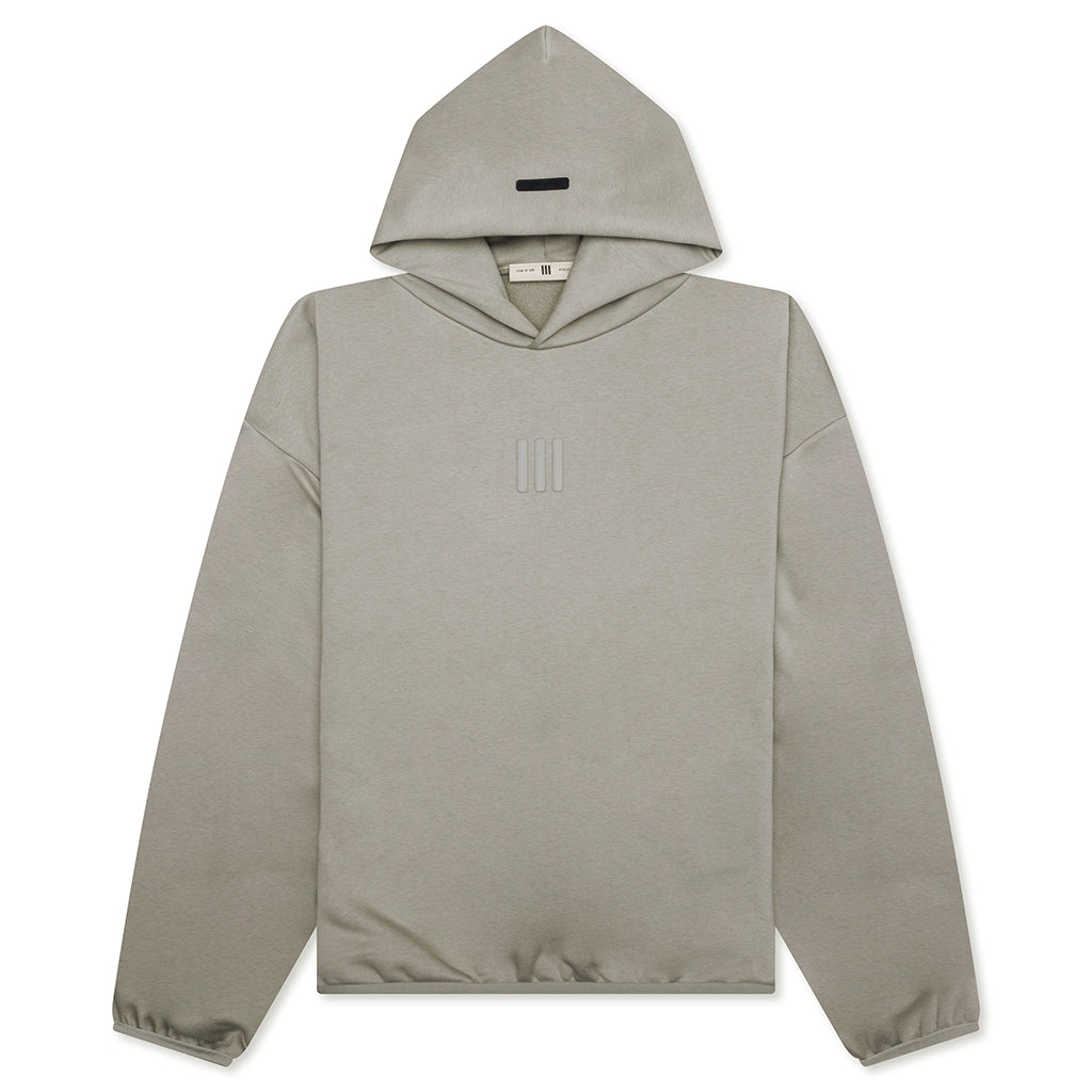Cotton Fleece Hoodie - Putty Beige