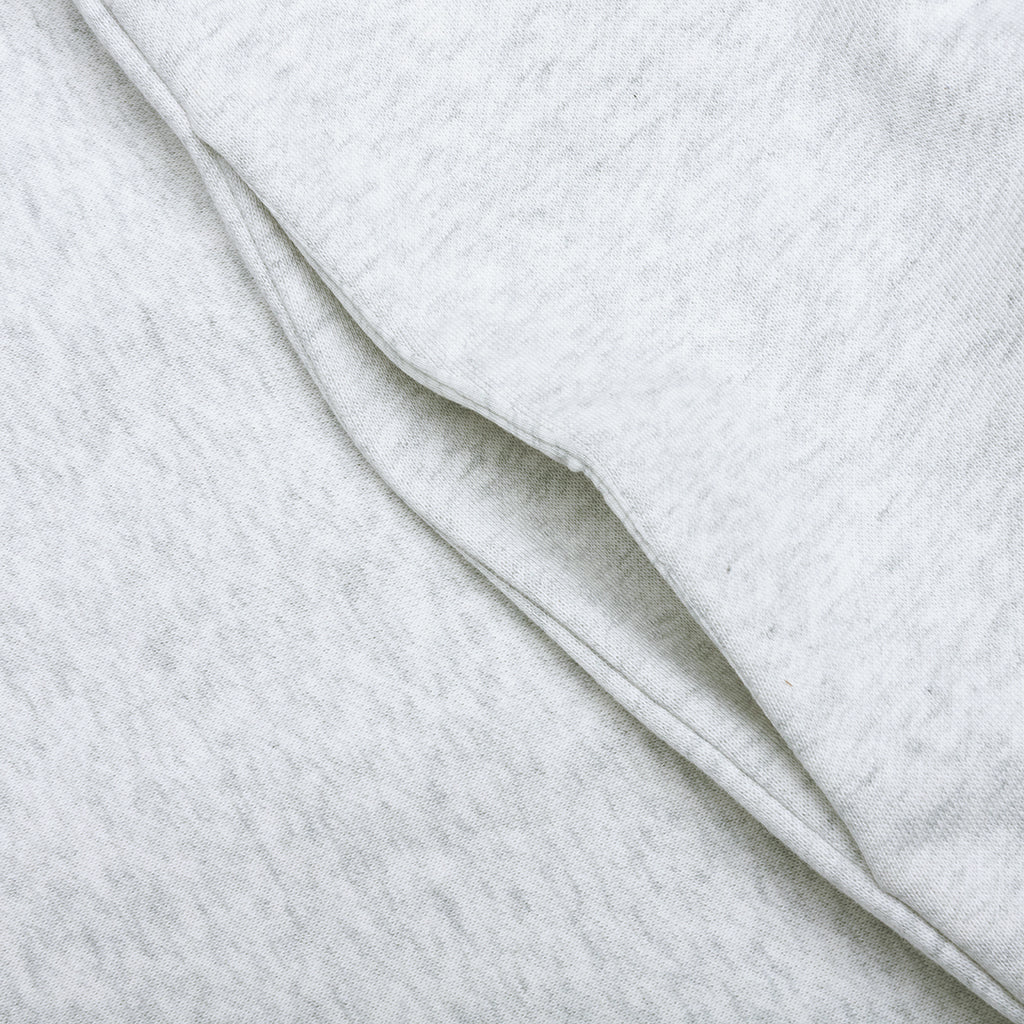 Cotton Fleece Hoodie - Light Heather Grey