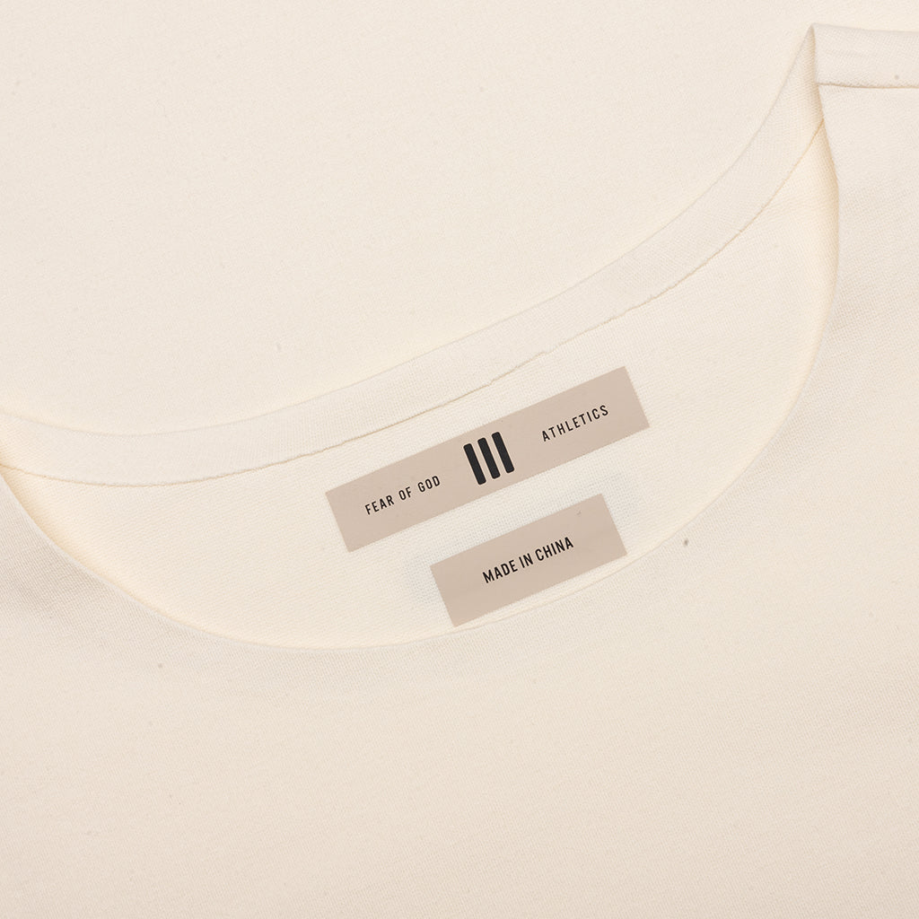 Performance Jersey Tee - Cream White