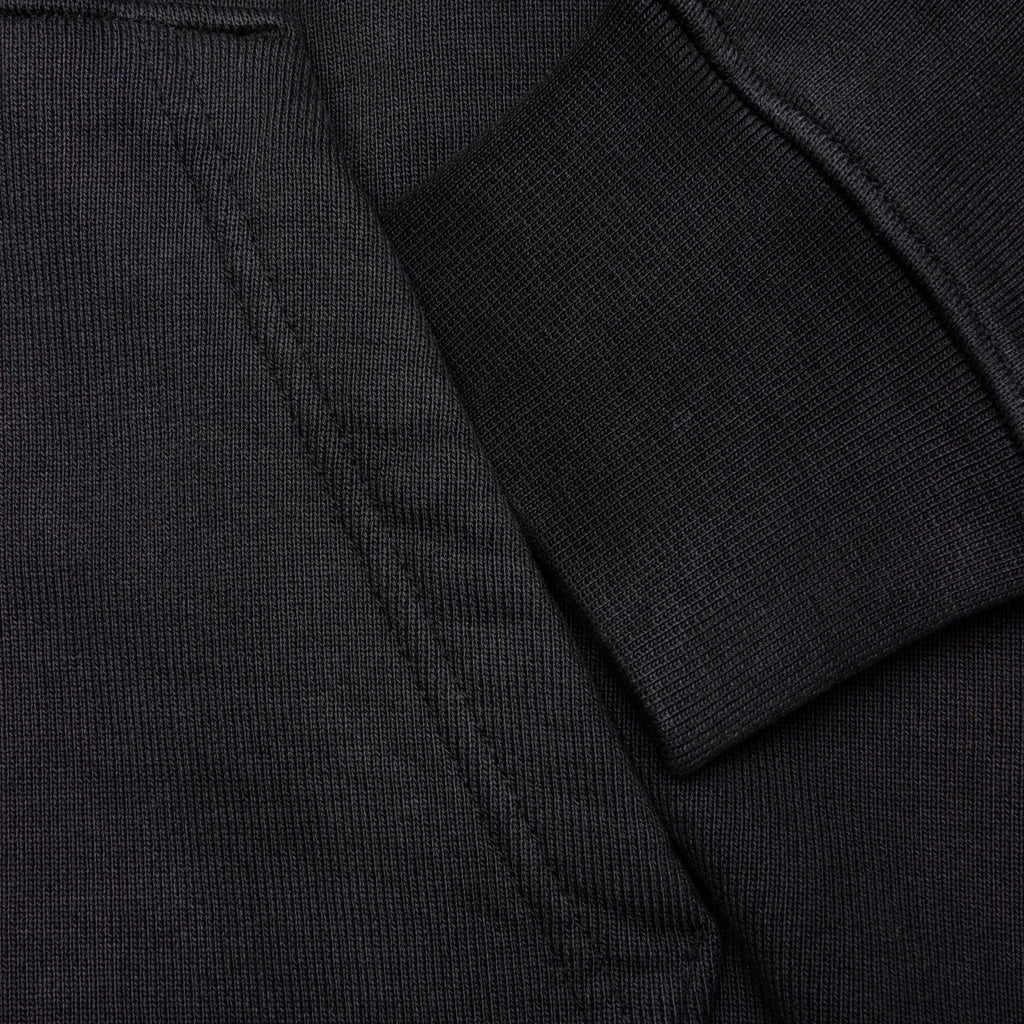 Fleece Hoodie - Black/Sail/University Red