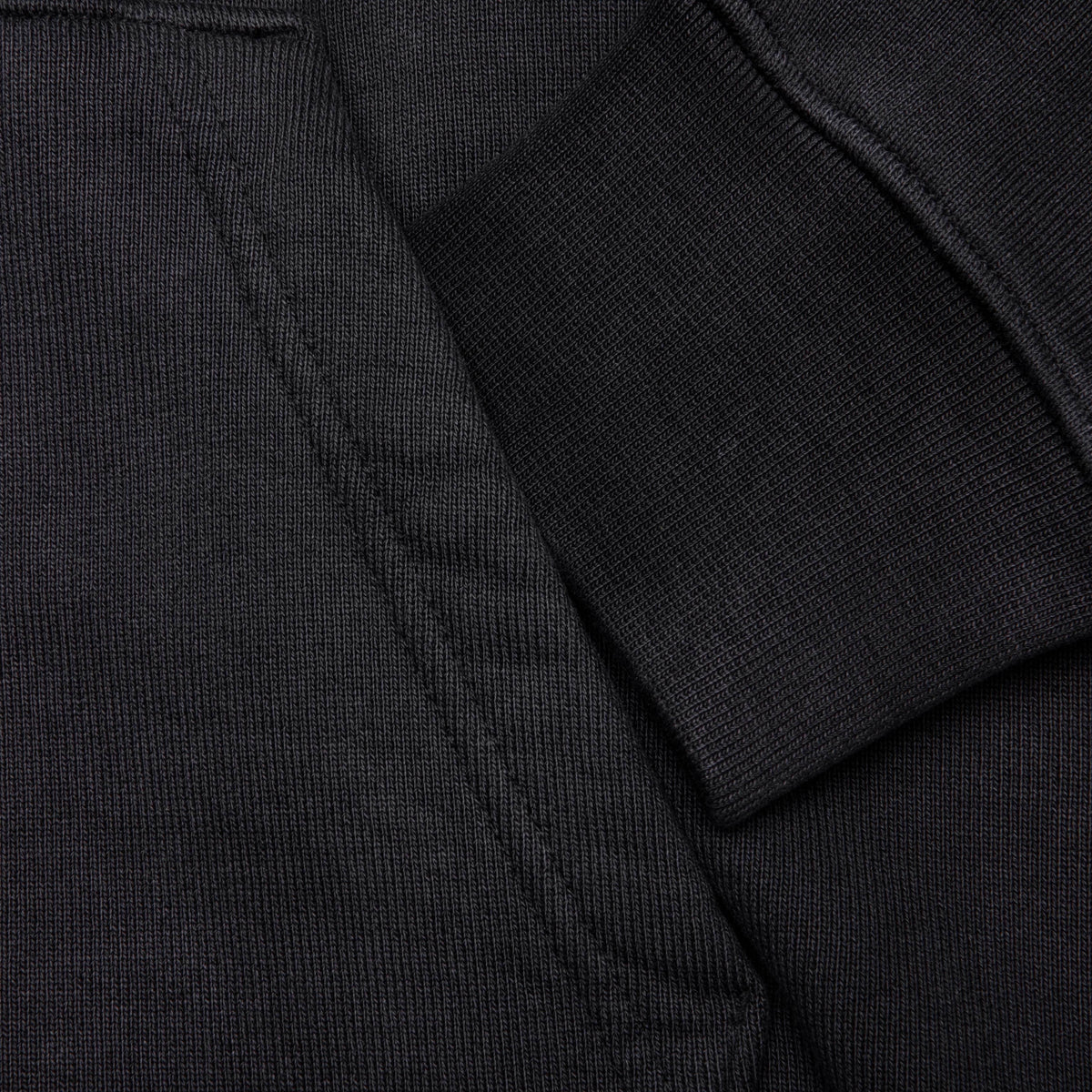 Fleece Hoodie - Black/Sail/University Red