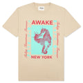 Awake Seahorse Tee - Khaki