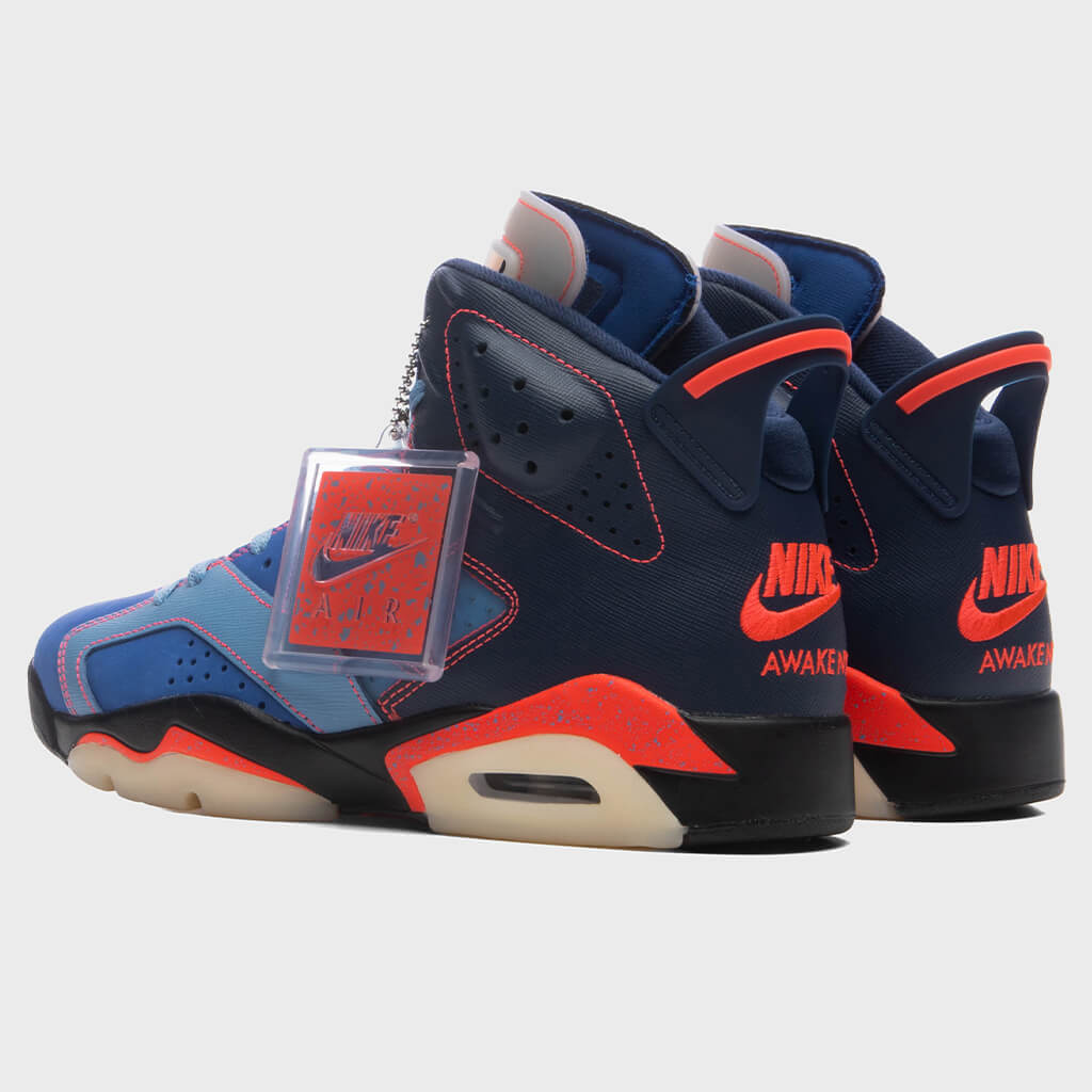6 Retro 'Blueberry' - Midnight Navy/Infrared 23/Game Royal