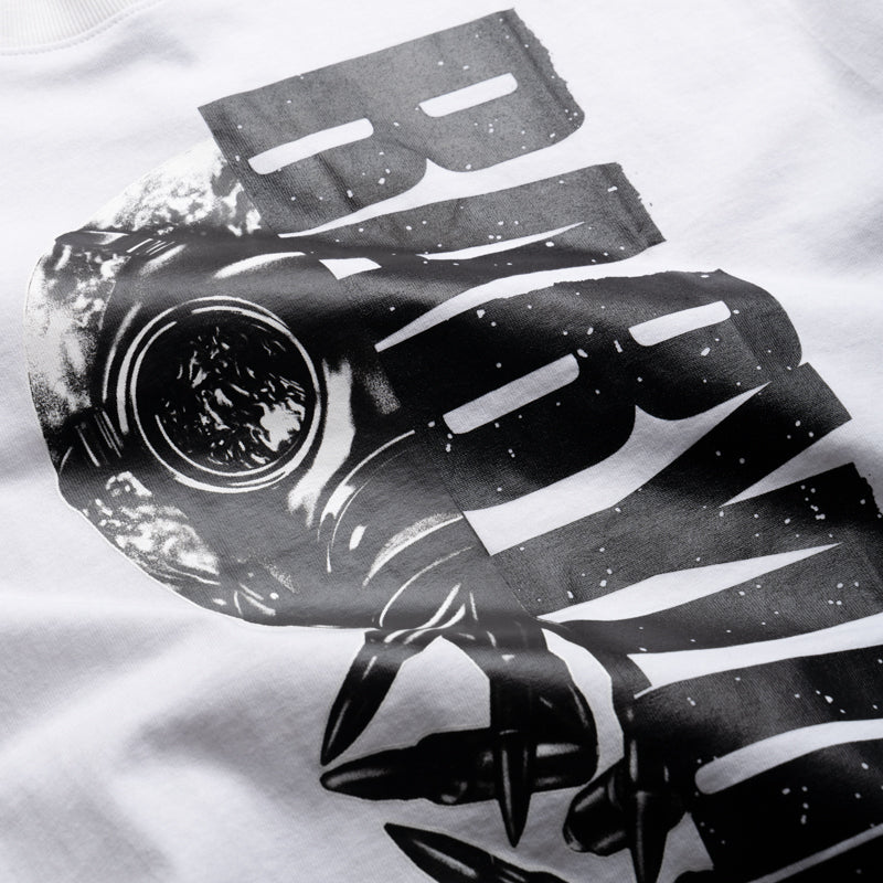 Babylon Gas Mask Tee - Pure White