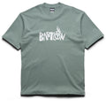 Babylon Burning Palm Tee - Atlantic Green