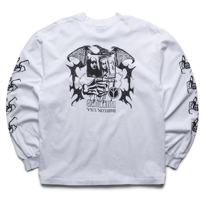 Babylon Sedition L/S Tee - Pure White