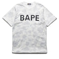 A Bathing Ape City Camo Rhinestone Bape Logo Tee - White