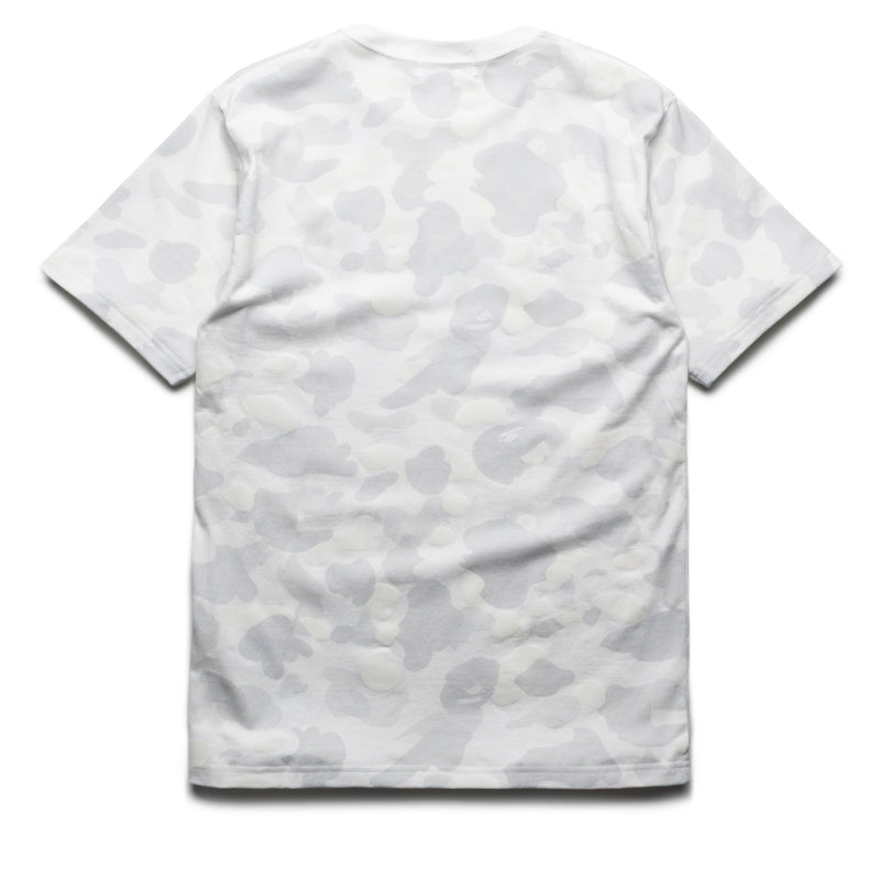 A Bathing Ape City Camo Rhinestone Bape Logo Tee - White