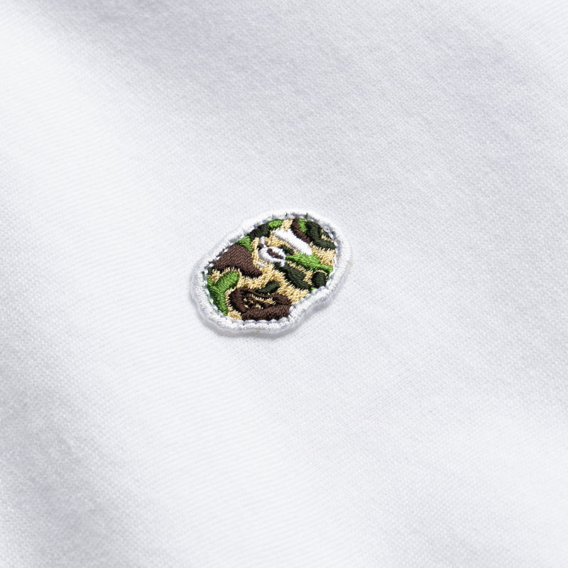 A Bathing Ape ABC Camo One Point Tee - White/Green
