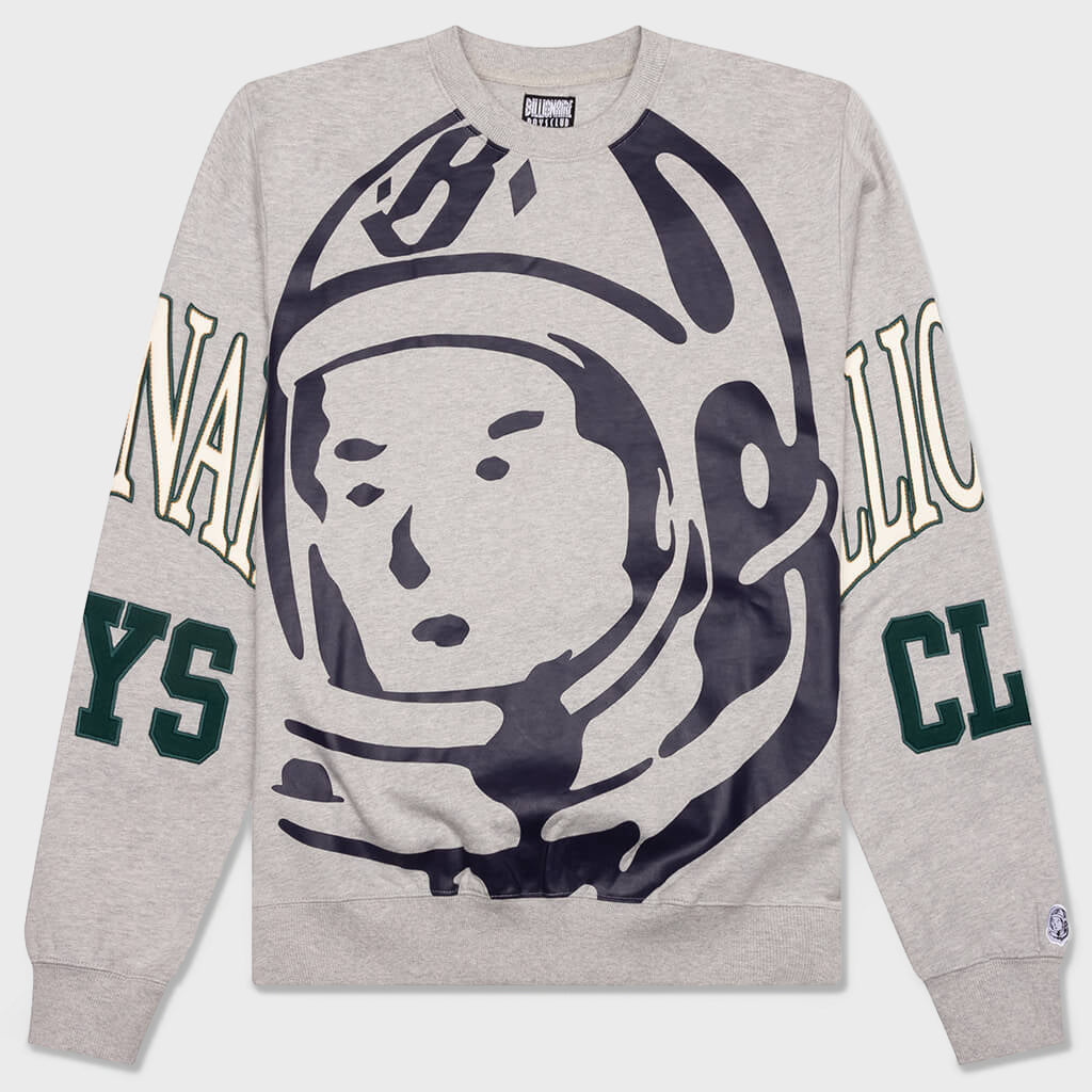 Big Face Sweatshirt - Heather Grey
