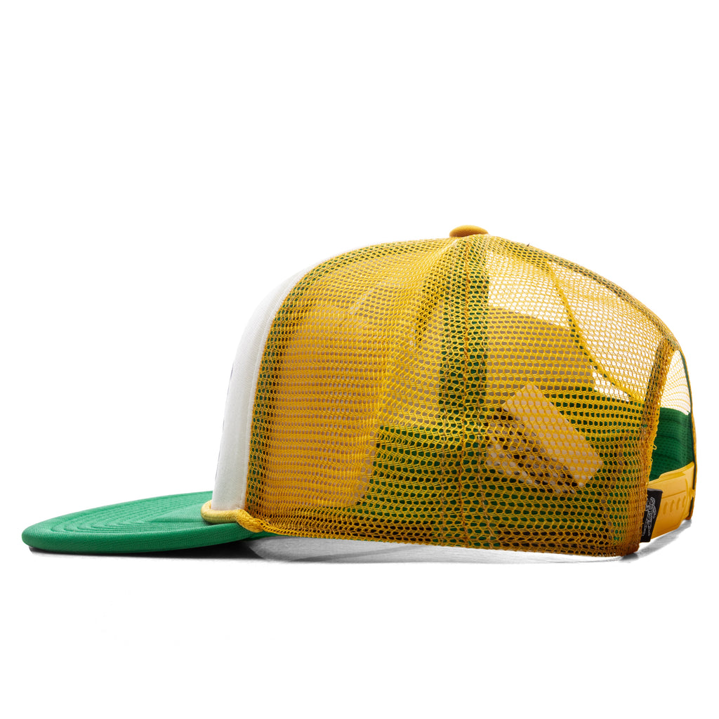 Curve Trucker Hat - Jolly Green