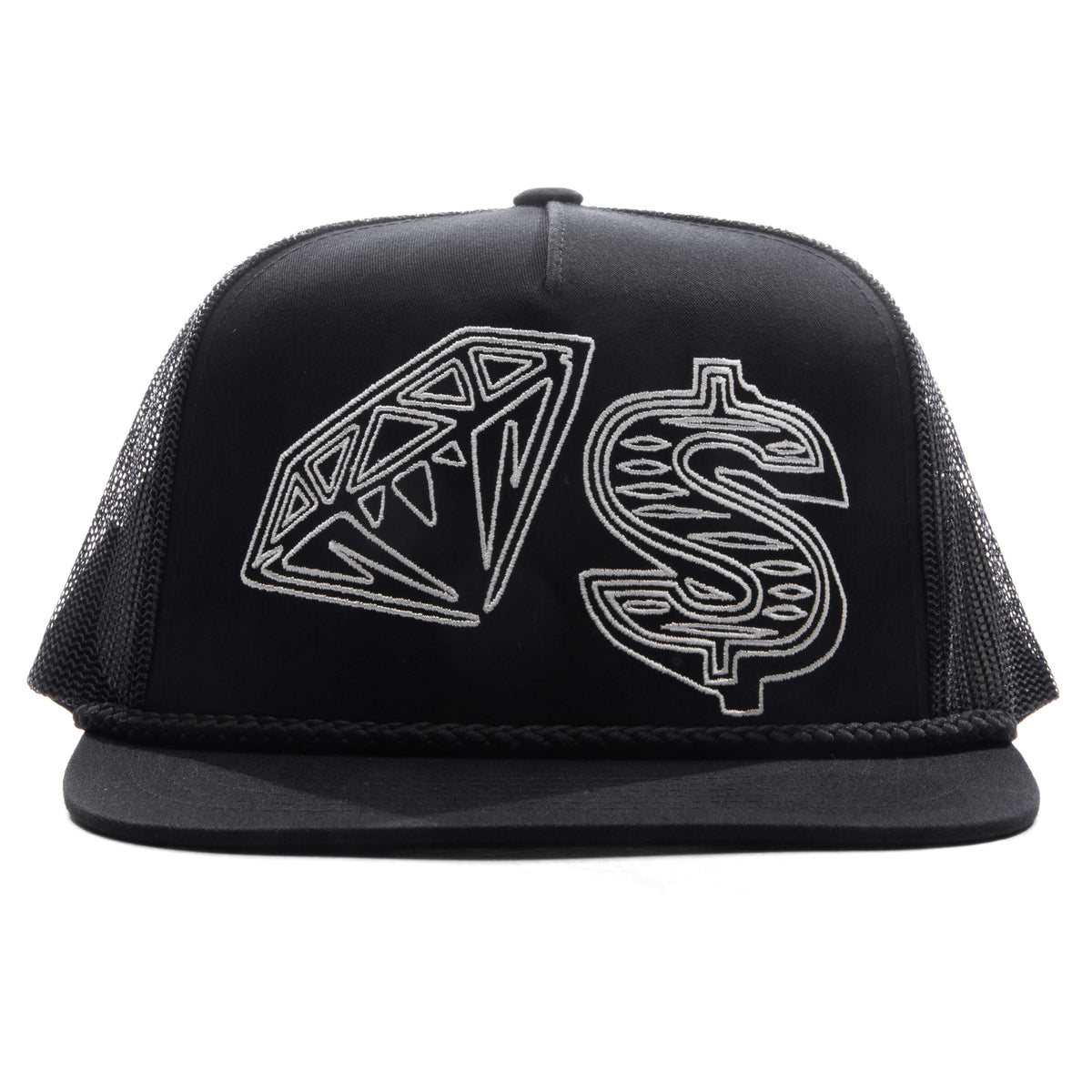 D&S Trucker Hat - Black