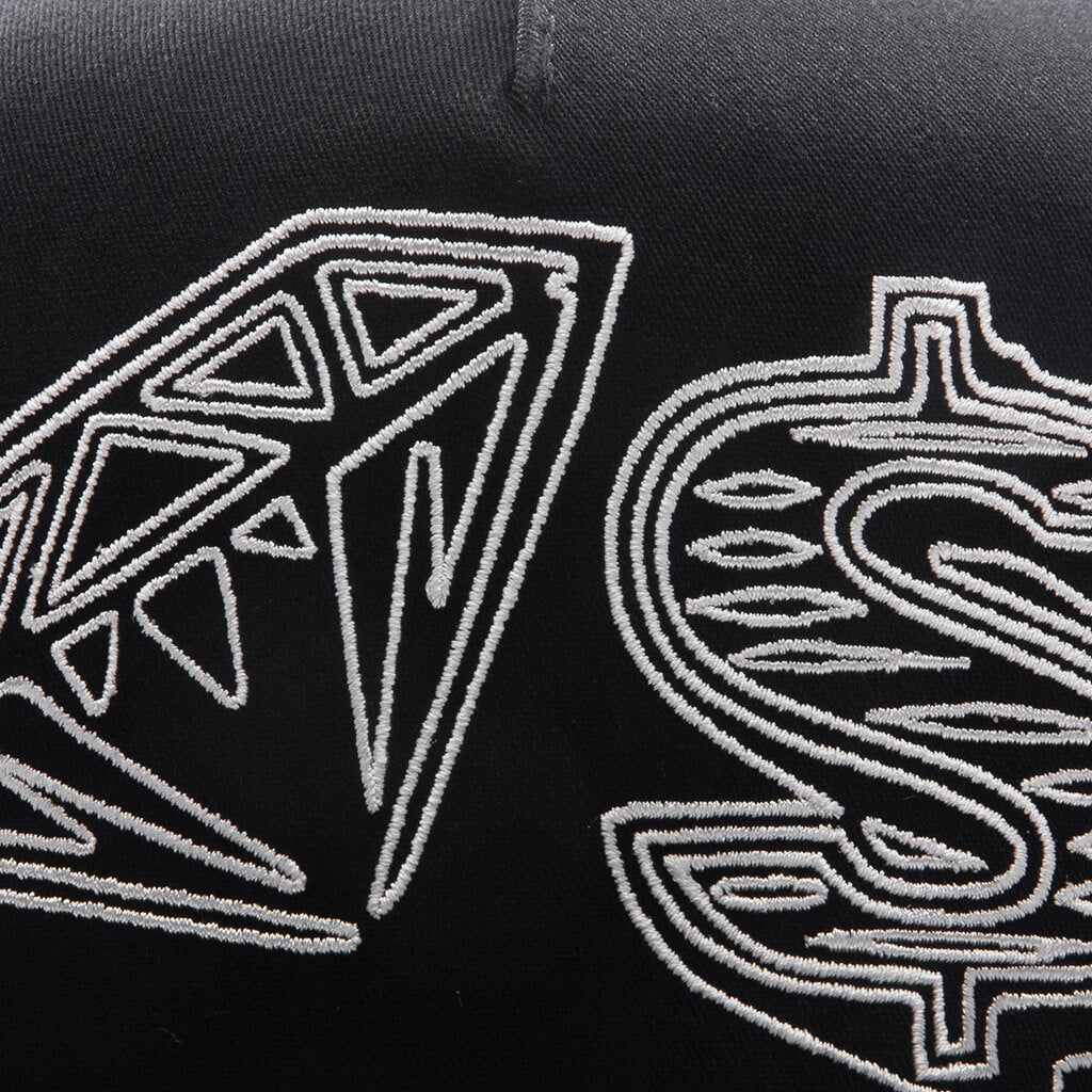 D&S Trucker Hat - Black
