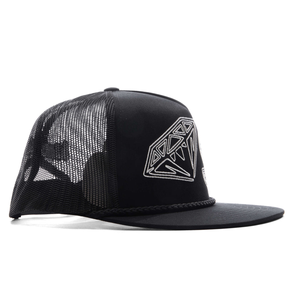 D&S Trucker Hat - Black