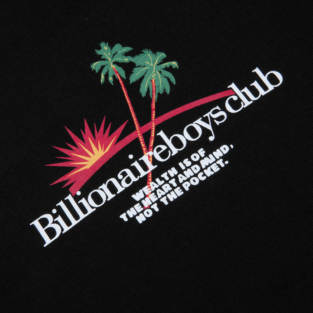 Palms Tee -  Black