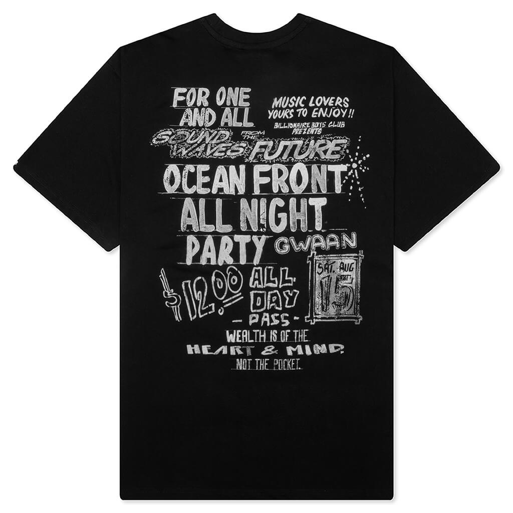 Partay Oversized Tee - Black