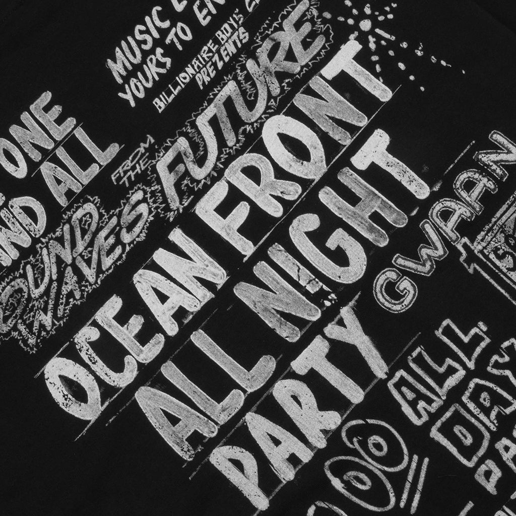 Partay Oversized Tee - Black