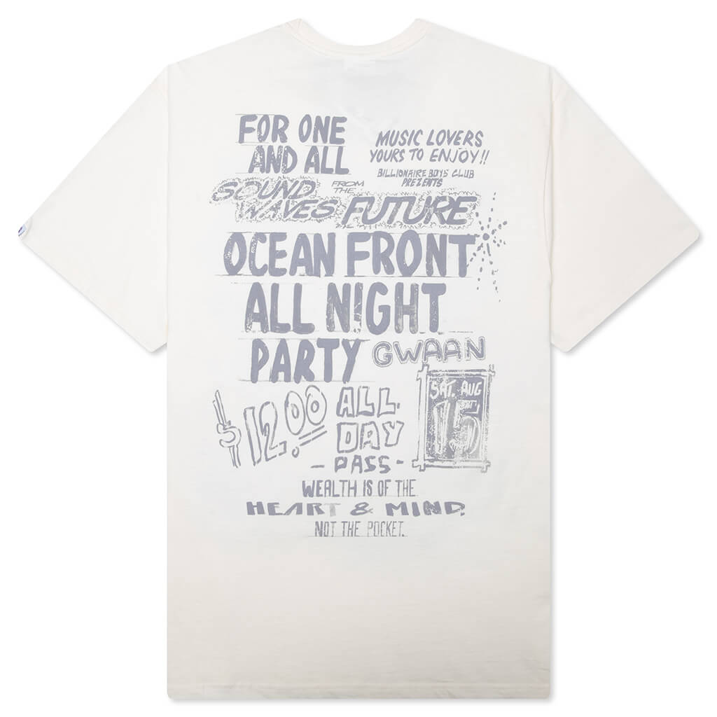 Partay Oversized Tee - Winter White