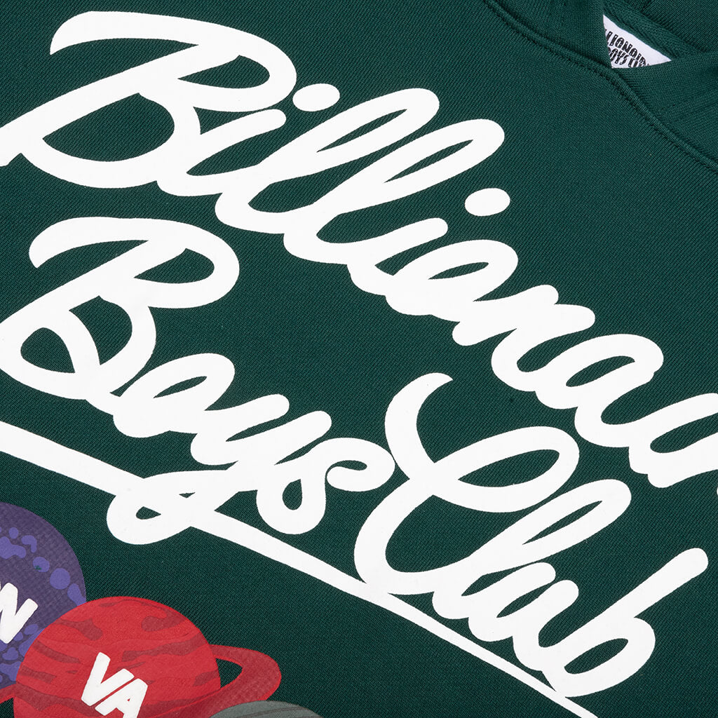 Script Hoodie - Rain Forest
