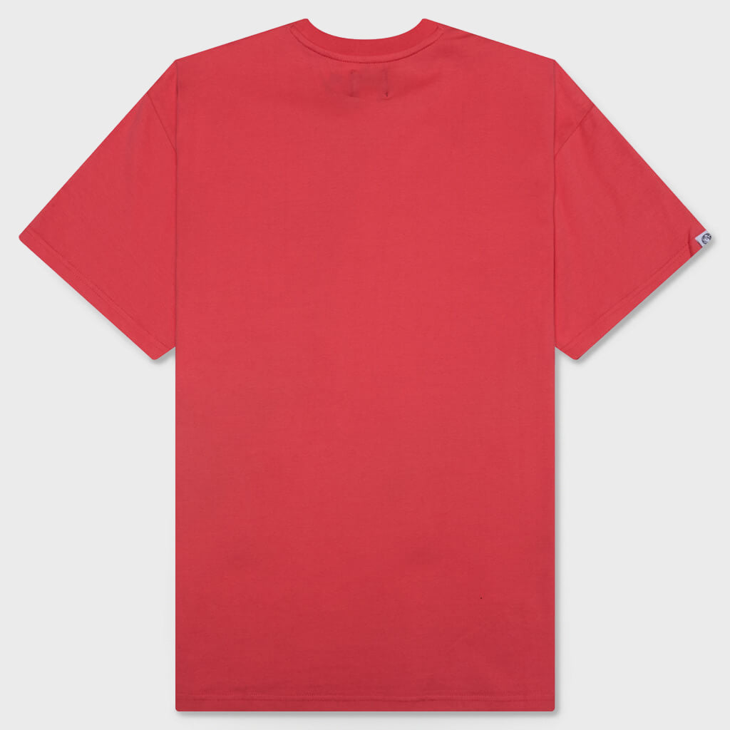 BB Small Arch S/S Knit - Rouge Red