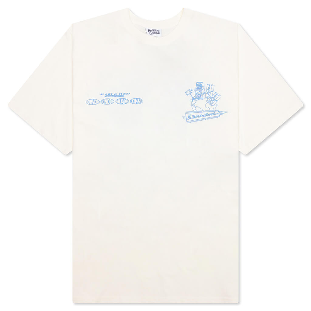 Sound Waves Tee - Winter White