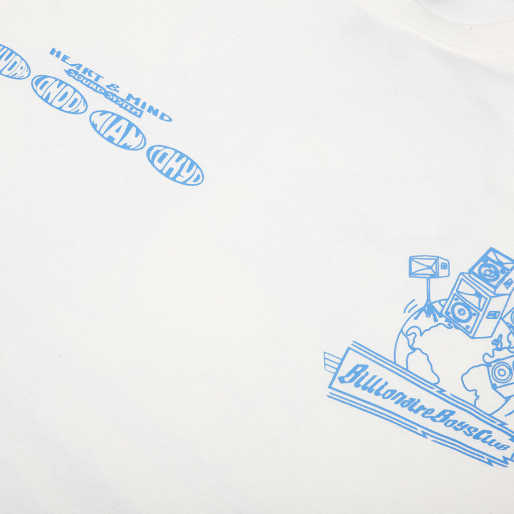 Sound Waves Tee - Winter White