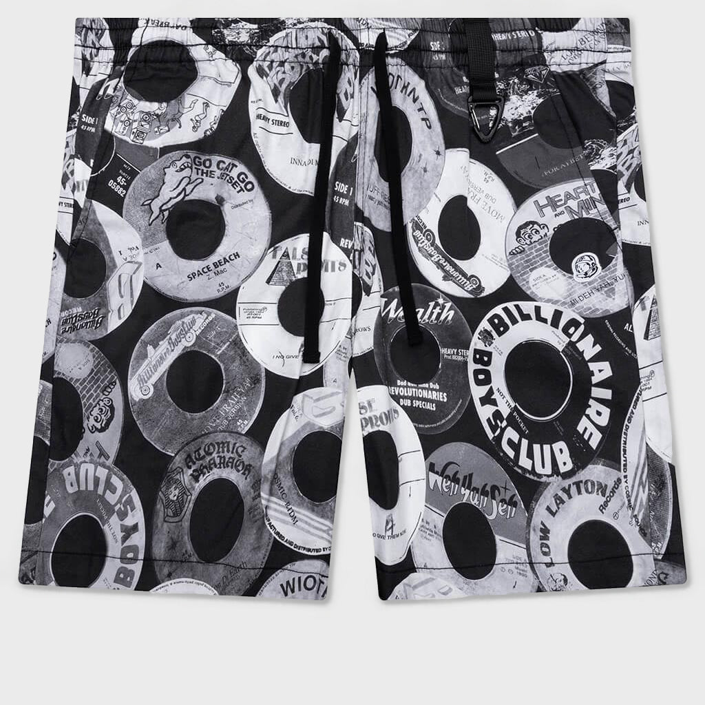 Vinyl Shorts - Black