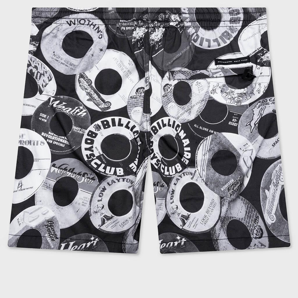 Vinyl Shorts - Black