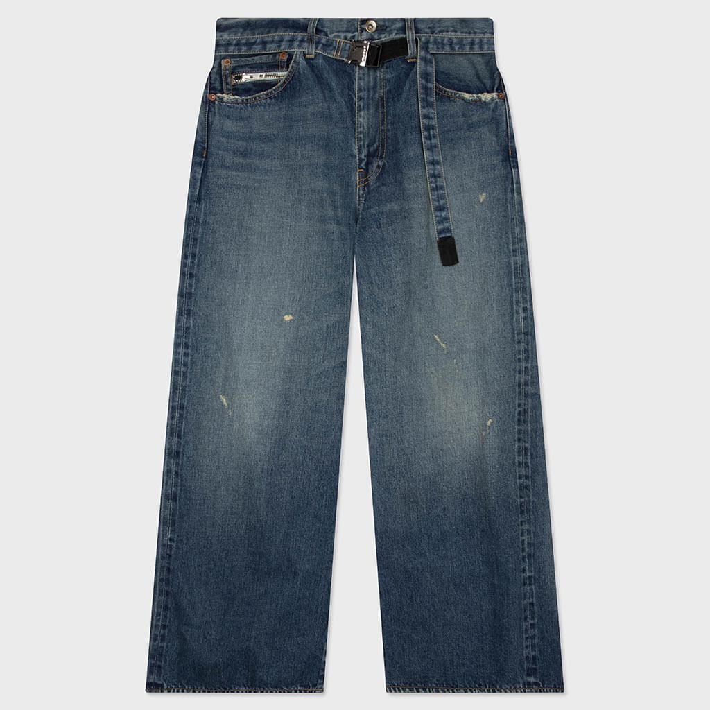 BEYONDEXX Denim Pants - Blue