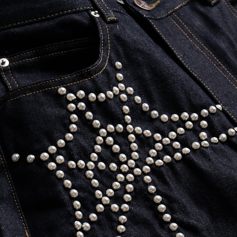 Boredom Kills Spider Raw Denim - Blue