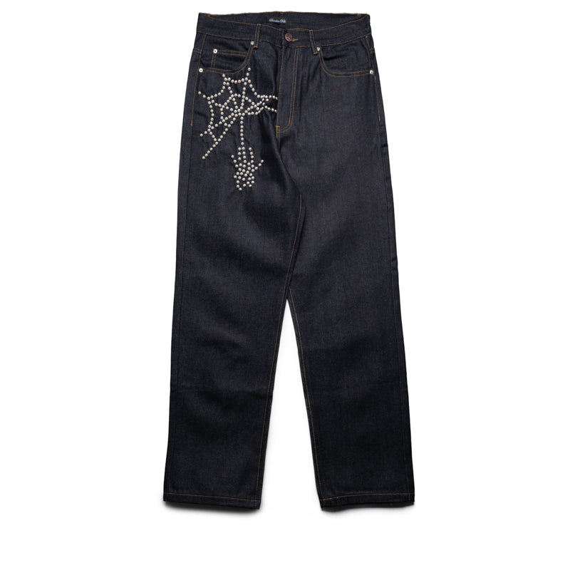 Boredom Kills Spider Raw Denim - Blue