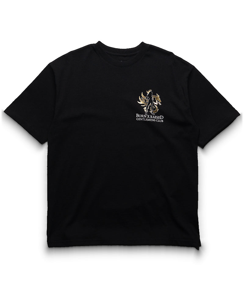 Born x Raised Gentlemens Club Tee - Black