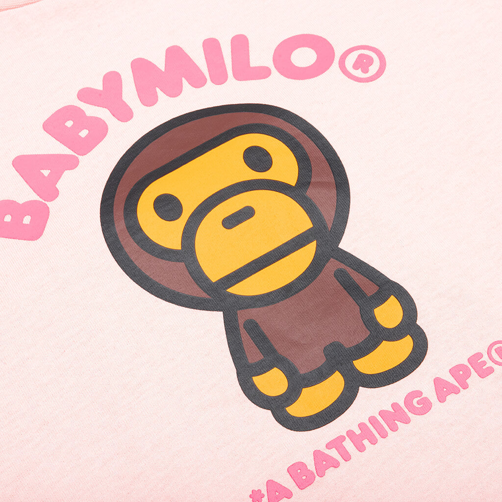 Kid's Baby Milo Tee - Pink