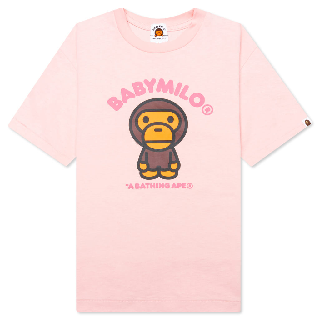 Kid's Baby Milo Tee - Pink