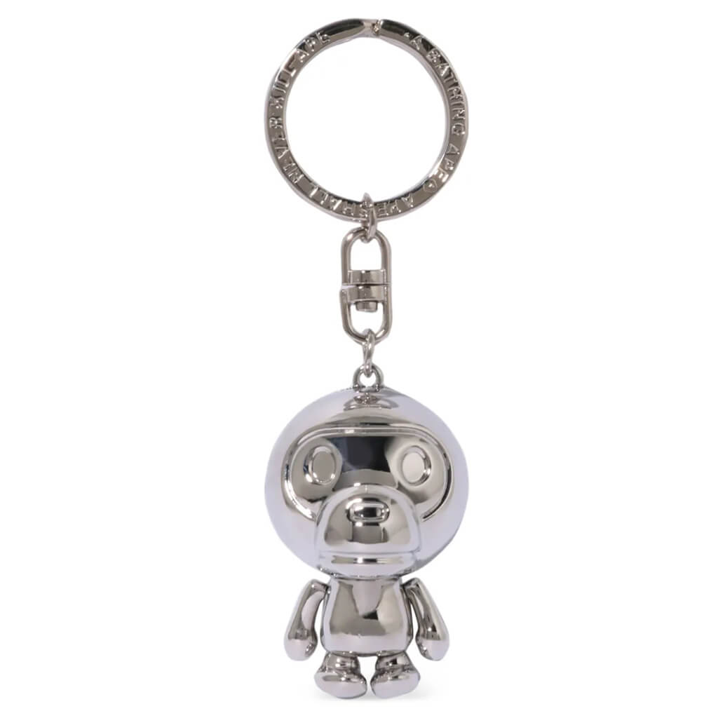 Baby Milo Keychain - Silver