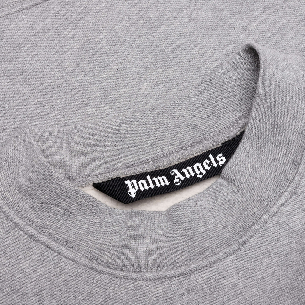Back College Crew - Melange Grey/Petrol