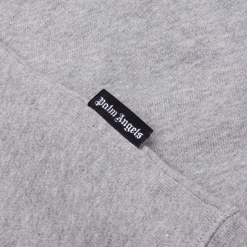 Back College Crew - Melange Grey/Petrol