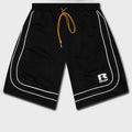 Baggy Mesh Basketball Short - Black/White