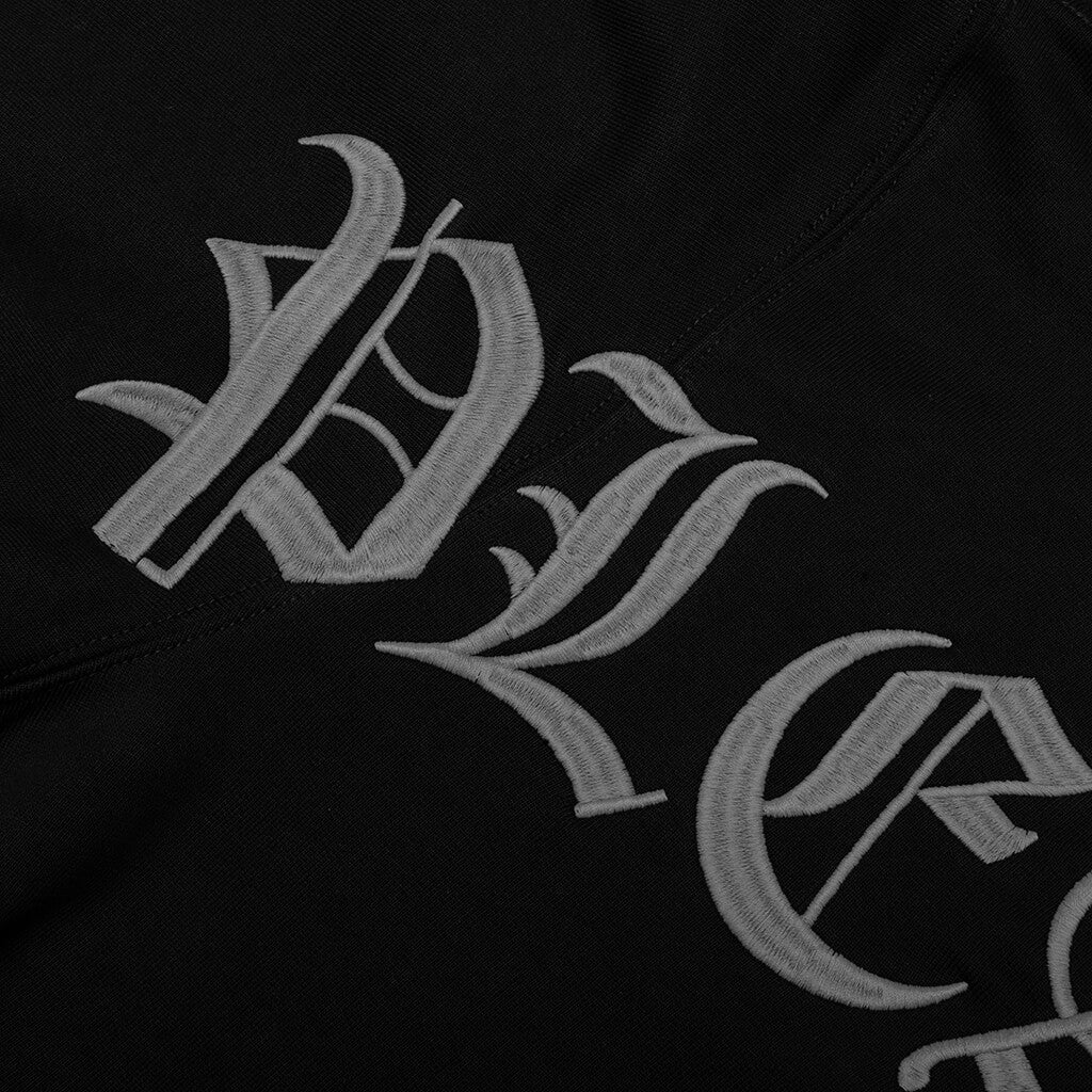 Balaclava Zip Hoodie - Black