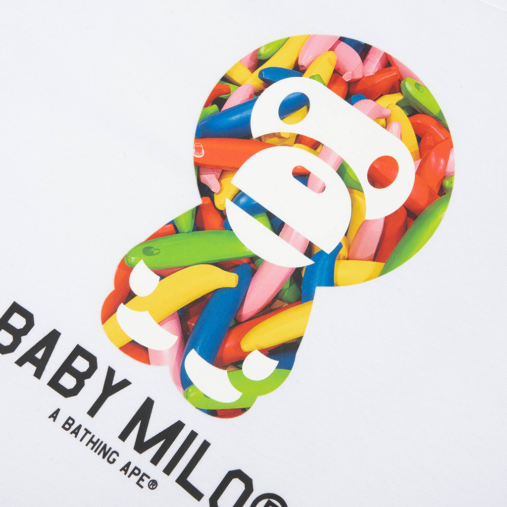 Banana Baby Milo Relaxed Fit Tee - White