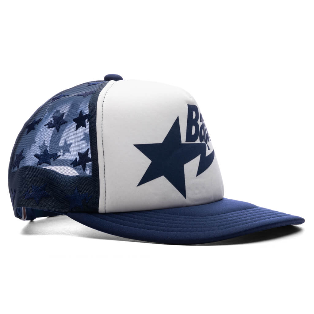Bape STA Mesh Cap - Navy