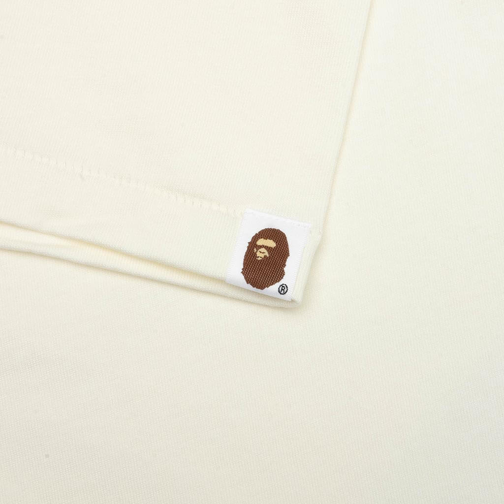 Bape Kiss Logo Tee - Ivory