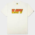 Bape Kiss Logo Tee - Ivory
