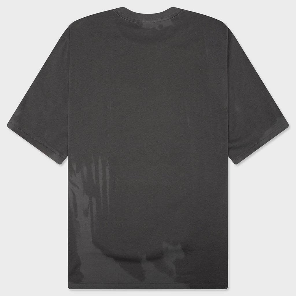 Bape Logo Relaxed Fit Tee - Charcoal
