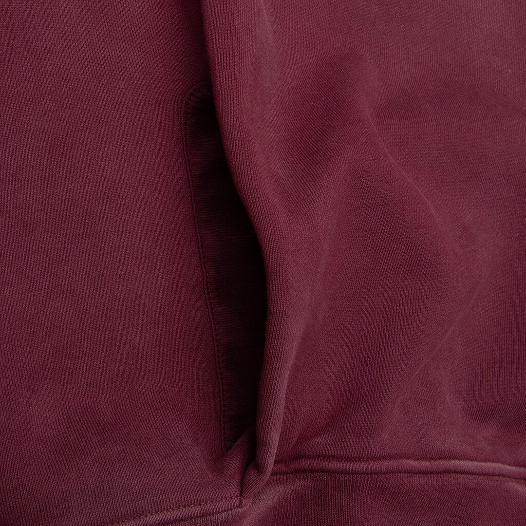 Cowrie Shell Hoodie - Maroon